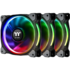 Вентилятор 120x120 Thermaltake Riing Plus 12 RGB Radiator Fan TT Premium Edition (3-Fan Pack) (CL-F073-PL12SW-A) PWM + RGB LED Controller