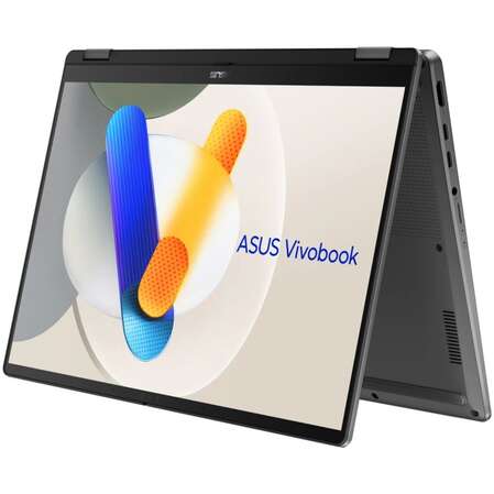 Ноутбук ASUS VivoBook 14 Flip TP3407SA-QL055W Core i7 256V/16Gb/1Tb SSD/14" WUXGA OLED Touch/Win11 Matte Gray