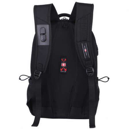 16" Рюкзак для ноутбука Continent BP-307, нейлоновый, черный