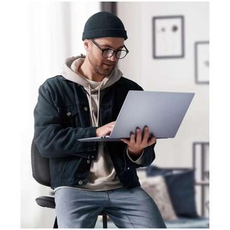 Ноутбук ASUS VivoBook S16 S5606MA-MX036W Core Ultra 7 155H/16Gb/1Tb SSD/16" 3.2K OLED/Win11 Blue
