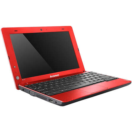 Нетбук Lenovo IdeaPad S110 Atom N2600/2Gb/320Gb/10.1"/WF/cam/Win7 ST red