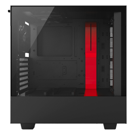 Корпус ATX Miditower NZXT H500 CA-H500B-BR Black/Red
