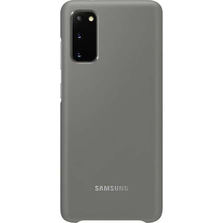 Чехол для Samsung Galaxy S20 SM-G980 Smart LED Cover серый