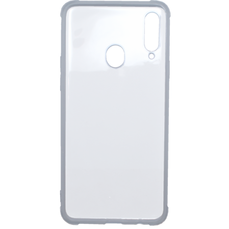 Чехол для Samsung Galaxy A50S (2019) SM-A507 Brosco, усиленная силиконовая накладка, прозрачный