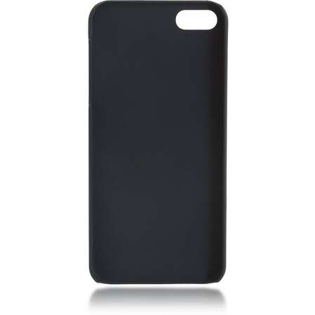 Чехол для Apple iPhone 5\5S\SE Brosco Soft-touch черный