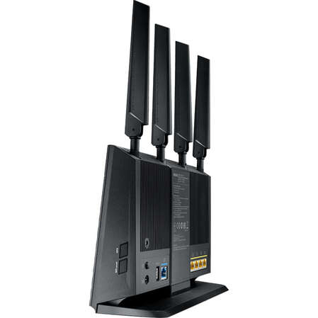Беспроводной маршрутизатор ASUS 4G-AC68U 802.11ac 1900Мбит/с 2,4 ГГц и 5ГГц 4xGbLAN 1xGbWAN USB3.0 поддержка IPTV 3G/4G модемов, 1xSIM card slot