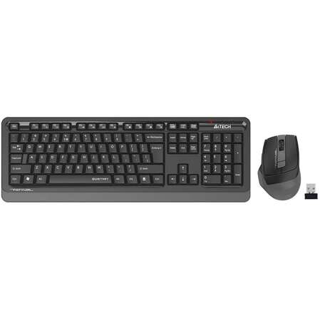 Клавиатура+мышь A4Tech Fstyler FGS1035Q Black/Grey