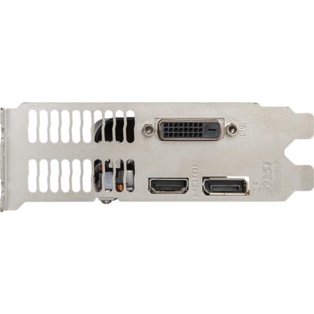 Видеокарта MSI GeForce GTX 1050 Ti 4096Mb, GTX 1050 Ti 4GT LP DVI-D, HDMI, DP Ret