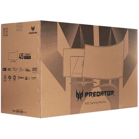 Монитор 45" Acer Predator X45bmiiphuzx OLED 3440x1440 0,01ms НDMI, DisplayPort