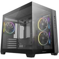 Корпус MicroATX Minitower Deepcool CG330 3F черный