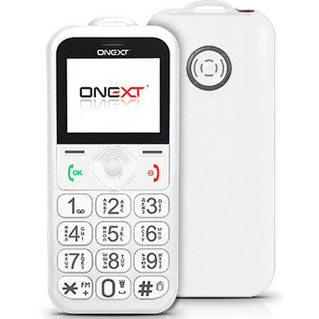 Мобильный телефон Onext Care-Phone 4, большие кнопки, белый
