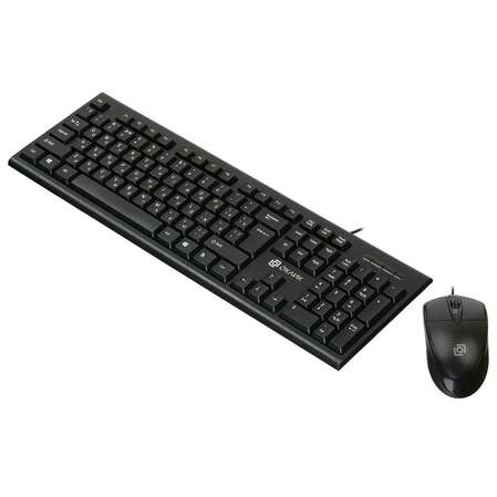 Клавиатура+мышь Oklick 640M Black