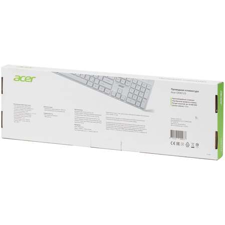 Клавиатура Acer OKW123 White