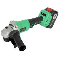 Аккумуляторная угловая шлифмашина Zitrek ZKAG20-125 PRO (125мм, 20B, Li-Ion аккум. 4 Aч - 1шт, ЗУ, кейс) 083-1078