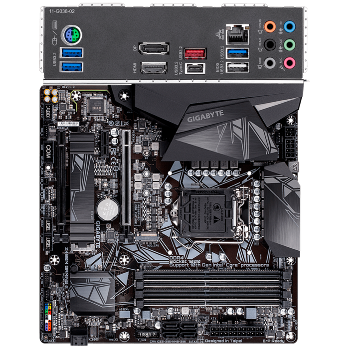 Gigabyte z490m gaming x совместимость с процессорами