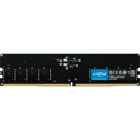 Модуль памяти DIMM 32Gb DDR5 PC38400 4800MHz Crucial (CT32G48C40U5)