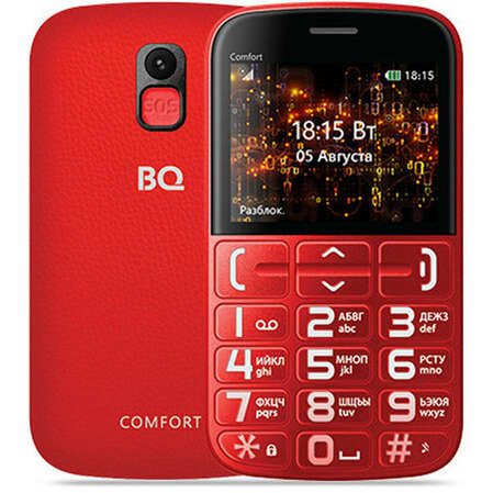 Мобильный телефон BQ Mobile BQ-2441 Comfort Red/Black