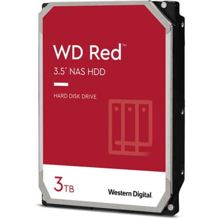 Внутренний жесткий диск 3,5" 3Tb Western Digital (WD30EFAX) 256Mb 5400rpm IntelliPower SATA3 Red