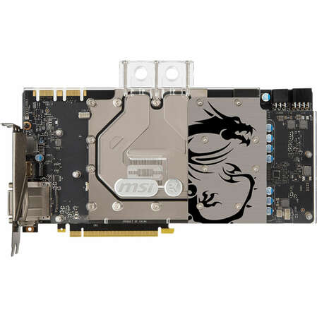 Видеокарта MSI GeForce GTX 1070 8192Mb, Sea Hawk EK X, DVI-D, HDMI, 3xDP Ret