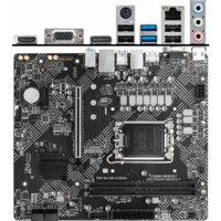 Материнская плата MSI Pro H610M-G DDR4 H610 Socket-1700 2xDDR4, 4xSATA3, 1xM.2, 1xPCI-E16x, 2xUSB3.2, D-Sub, DP, HDMI, Glan, mATX