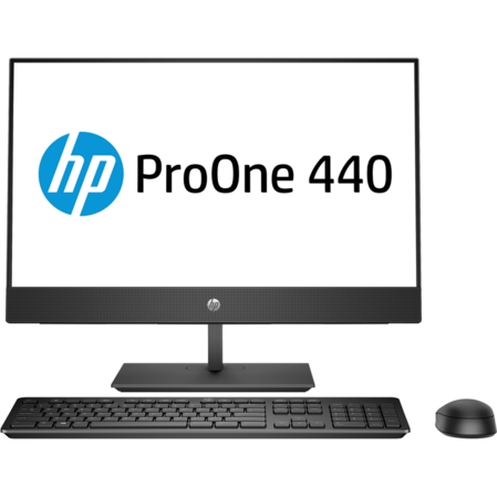 Моноблок HP ProOne 440 G4 4YV96ES 24" FullHD Core i3 8100T/4Gb/1Tb+128Gb SSD/DVD/Kb+m/Win10 Pro