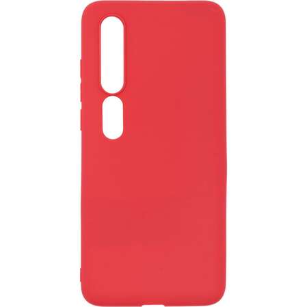 Чехол для Xiaomi Mi 10 Zibelino Soft Matte красный