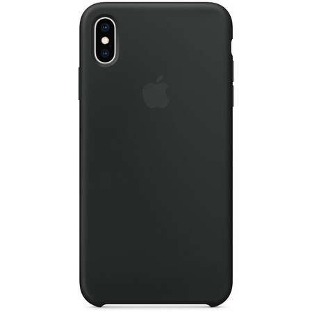Чехол для Apple iPhone Xs Max Silicone Case Black