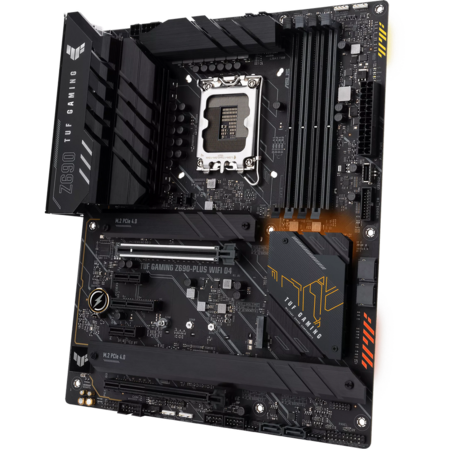 Материнская плата ASUS TUF Gaming Z690-Plus WiFi D4 Z690 Socket-1700 4xDDR4, 4xSATA3, RAID, 4xM.2, 2xPCI-E16x, 6xUSB3.2, 2xUSB3.2, DP, HDMI, WiFi, 2,5Glan, ATX