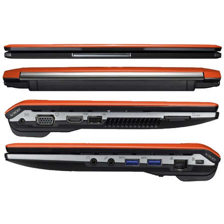 Нетбук Asus EEE PC VX6S (Orange) D2700/4Gb/320Gb/ATI 6470 1GB/WiFi/BT/cam/12.1"/Win 7 HP