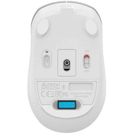 Мышь беспроводная A4Tech Fstyler FB26CS Air Silver/White Bluetooth Wireless