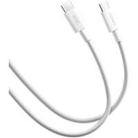 Кабель Type C - Type C 1m Xiaomi Xiaomi 6A Braided USB-C to USB-C Cable белый