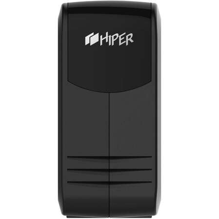 ИБП HIPER OFFICE-400, Standby, 400ВА(240Вт), 3 розетки Schuko, USB-порт, чёрный