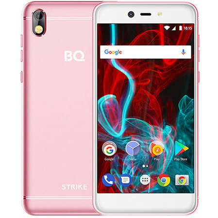 Смартфон BQ Mobile BQ-5211 Strike Gold Pink