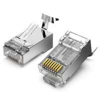 RJ45 коннектор (обжимной) кат7 FTP экранированный Vention (IDER0-10) 10шт