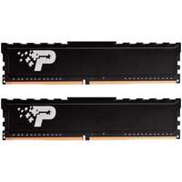 Модуль памяти DIMM 16Gb 2х8Gb DDR4 PC21300 2666MHz Patriot Memory Signature Line Premium (PSP416G2666KH1)