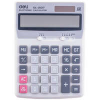 Калькулятор Deli Core E1507 светло-серый 12-разр.
