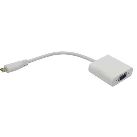 Переходник miniHDMI(M) - VGA(F) 