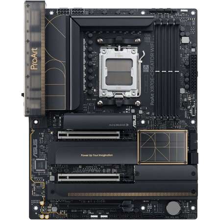 Материнская плата ASUS ProArt X870E-Creator WiFi X870E Socket AM5 4xDDR5, 4xSATA3, RAID, 4xM.2, 3xPCI-E16x, 7xUSB3.2, 3xUSB3.2 Type C, DP, HDMI, WiFi, 2xGlan, ATX