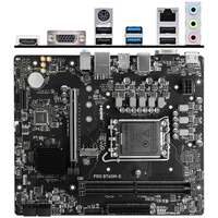 Материнская плата MSI Pro B760M-E B760 Socket-1700 2xDDR5, 4xSATA3, 1xM.2, 1xPCI-E16x, 2xUSB3.2, D-Sub, HDMI, Glan, mATX