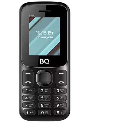 Мобильный телефон BQ Mobile BQ-1848 Step+ Black (без СЗУ в комплекте)