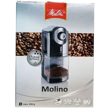 Кофемолка Melitta Molino black