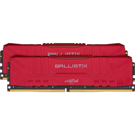 Модуль памяти DIMM 16Gb 2х8Gb DDR4 PC28800 3600MHz Crucial Ballistix Red (BL2K8G36C16U4R)