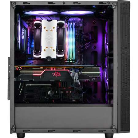 Корпус ATX Miditower Silverstone Fara R1 SST-FAR1B-G Black