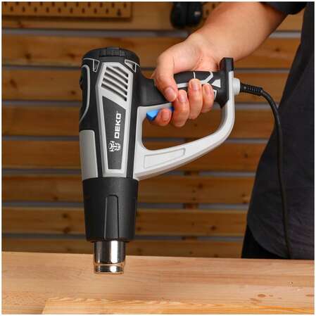 Технический фен Deko HG2500 PRO, 2500 Вт, с LCD дисплеем 063-4336
