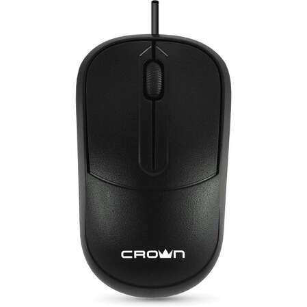 Мышь Crown CMM-129 Optical Black проводная