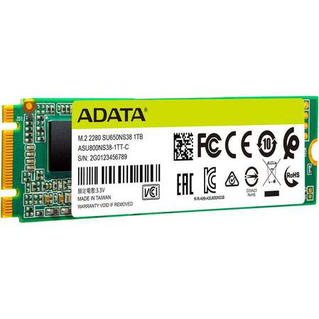 Внутренний SSD-накопитель 480Gb A-Data Ultimate SU650 (ASU650NS38-480GT-C) M.2 2280 SATA3  