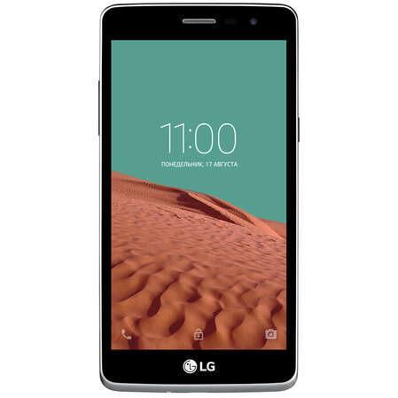 Смартфон LG Max X155 silver titan