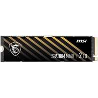 Внутренний SSD-накопитель 2000Gb MSI Spatium M460 S78-440Q600-P83 M.2 2280 PCIe NVMe 4.0 x4