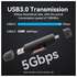 Card Reader Vention CLKB0 USB 3.0 A+C SD+TF Черный