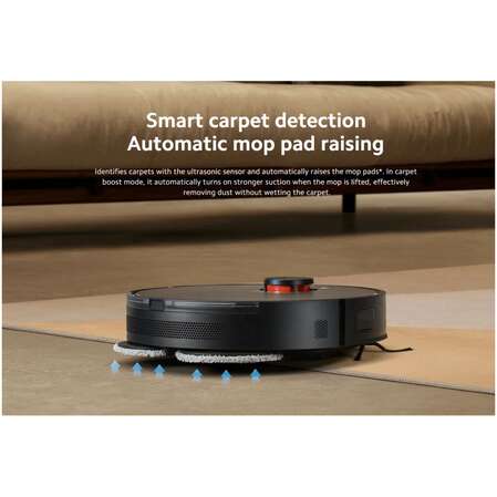 Робот-пылесос Xiaomi Robot Vacuum S20+ Black